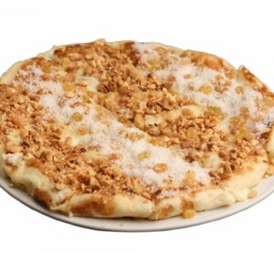 فطيره كريمه و سكر و مكسرات